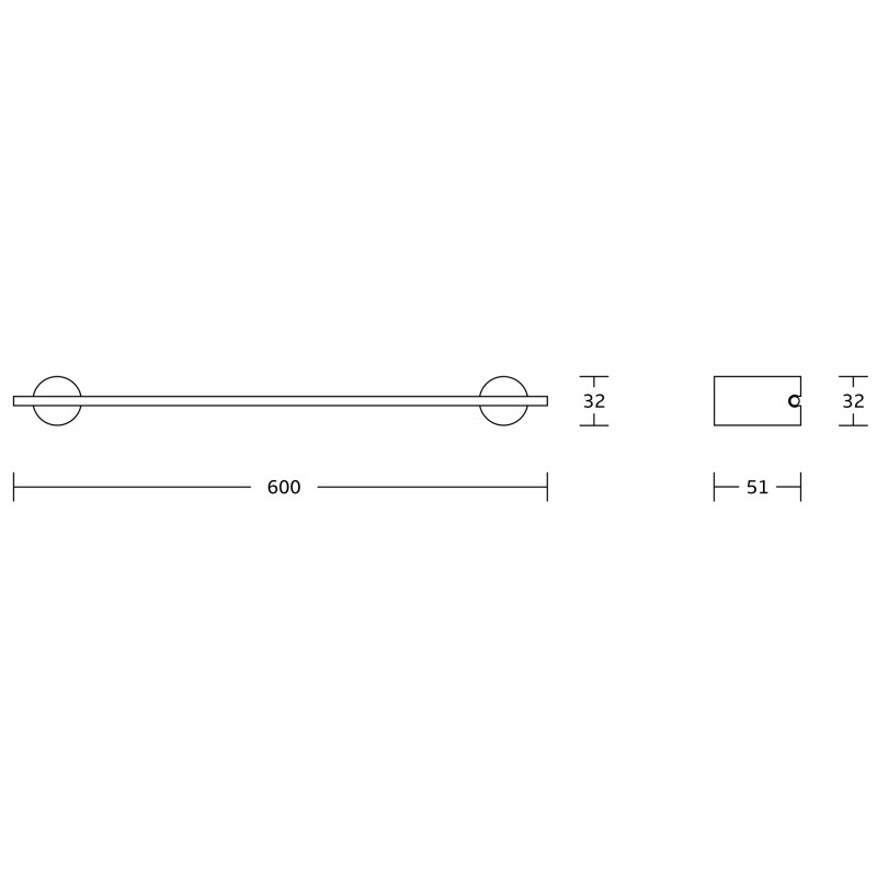 Mexen Aron vešiak na uterák, čierny/zlatý - 7088124-57