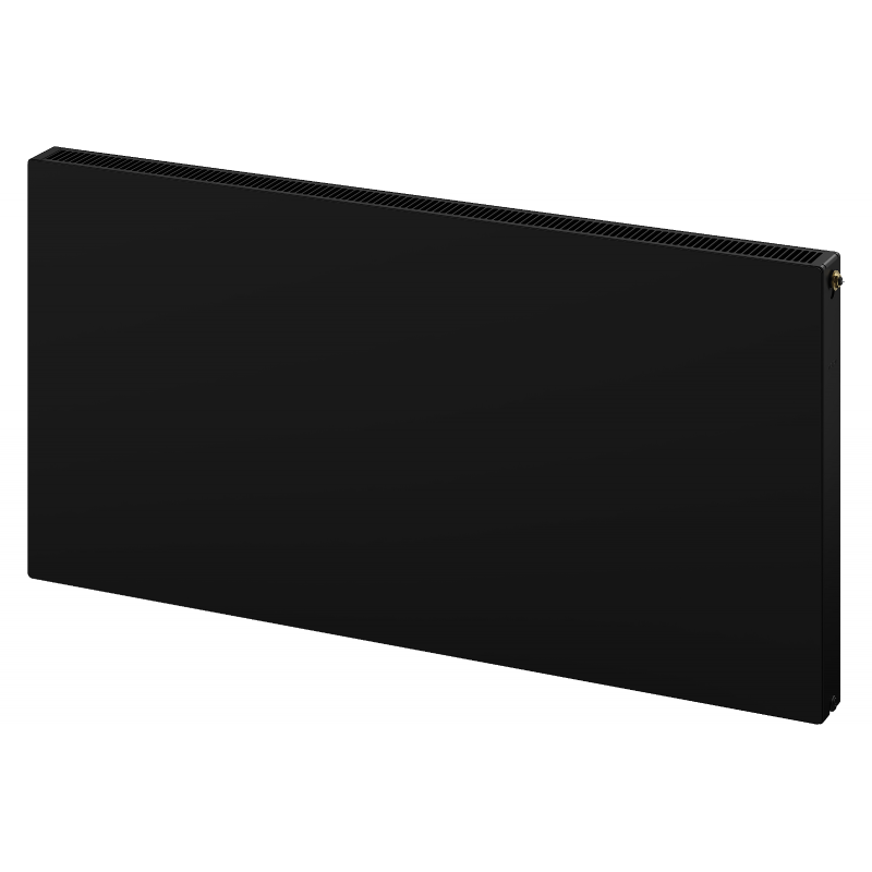 Mexen Flat CCF21 radiátor plochý 600 x 600 mm, dolné stredné pripojenie, 726 W, čierny - W6C21F-060-060-70
