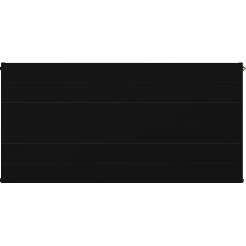 Mexen Line CCL21 doskový radiátor 600 x 1100 mm, spodný stredový prípoj, 1331 W, čierny - W6C21L-060-110-70