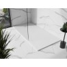 Mexen Stone+ obdĺžniková kompozitná sprchová vanička 200 x 80 cm, biela, biely kryt - 44108020-W