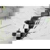 Mexen Stone+ kompozitový sprchový kout obdélníkový 100 x 90 cm, bílý, bílý kryt - 44109010-W