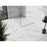 Mexen Stone+ obdĺžniková kompozitná sprchová vanička 130 x 90 cm, biela, biely kryt - 44109013-W
