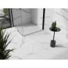 Mexen Stone+ kompozitová sprchová vanička štvorcová 100 x 100 cm, biela, kryt biely - 44101010-W