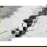 Mexen Stone+ kompozitový sprchový box obdĺžnikový 200 x 80 cm, biely, zlatá maska - 44108020-G