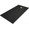 Mexen Stone+ obdĺžnikový kompozitný sprchový kút 200 x 100 cm, čierny, zlatý kryt - 44701020-G