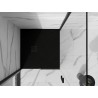 Mexen Stone+ štvorcový kompozitný sprchový kút 90 x 90 cm, čierny, čierna krytka - 44709090-B