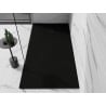 Mexen Stone+ obdĺžniková kompozitná sprchová vanička 200 x 100 cm, čierna, čierny kryt - 44701020-B