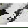 Mexen Stone+ kompozitový sprchový kout obdélníkový 120 x 70 cm, černý, kryt černý - 44707012-B
