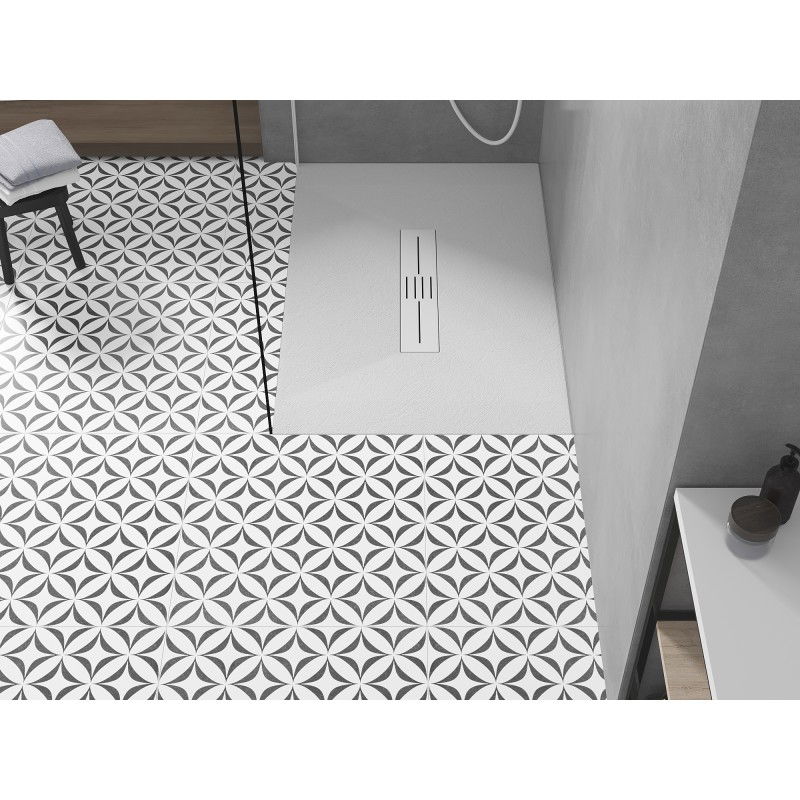 Mexen Toro obdĺžnikový sprchovací kút SMC 140 x 70 cm, biely, kryt biely - 43107014-W