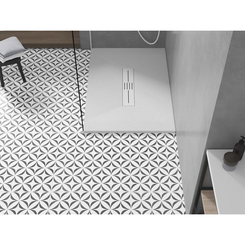 Mexen Toro obdĺžnikový sprchový kút SMC 120 x 90 cm, biely, kryt biely - 43109012-W