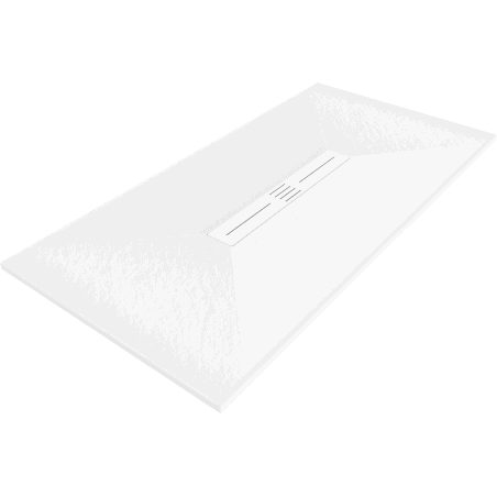 Mexen Toro obdĺžniková vanička SMC 200 x 70 cm, biela, kryt biely - 43107020-W