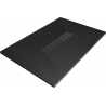 Mexen Toro obdĺžnikový sprchový kút SMC 110 x 90 cm, čierny, krytka čierna - 43709011-B