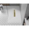 Mexen Toro Obdĺžnikový sprchovací kút SMC 180 x 80 cm, biely, zlatý kryt - 43108018-G