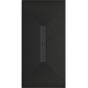 Mexen Toro sprchový kout obdélníkový SMC 150 x 80 cm, černý, krytka černá - 43708015-B