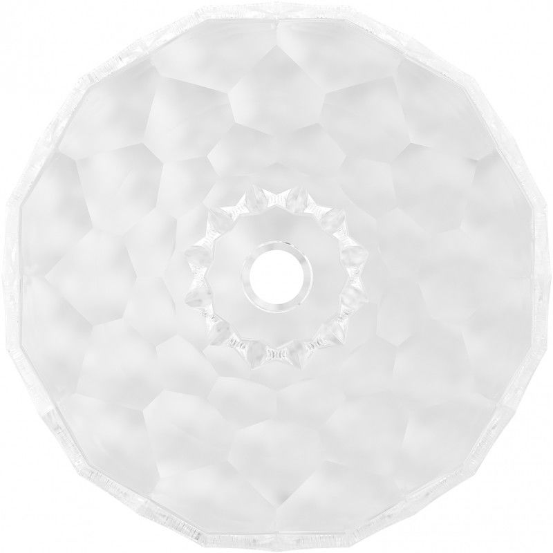 Mexen Inga sklenené umývadlo na dosku 44 x 44 cm, transparentné - 24074400