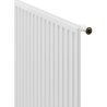 Mexen CVH10 Hygiene plate radiator 300 x 1300 mm, lower connection, 430 W, white - W610H-030-130-00