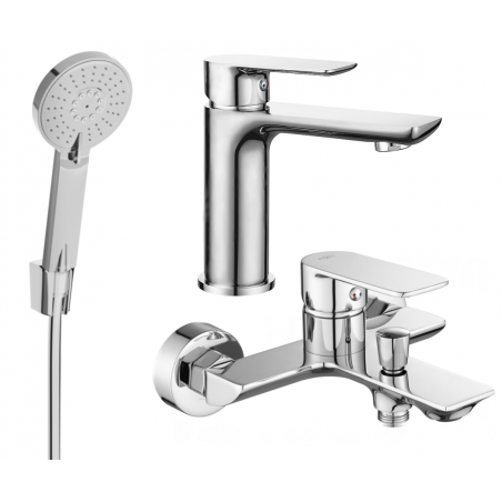 Mexen Alfa R40 vaňový set, chróm - 745703R40-00