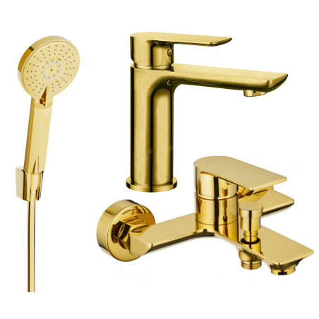 Mexen Alfa R40 vaňová sada, zlatá - 745703R40-50