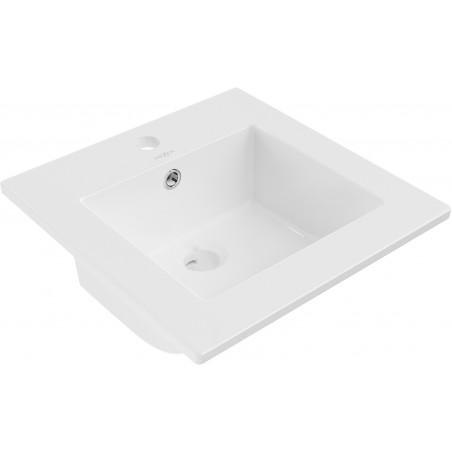 Mexen Atena umývadlo zapustené do dosky 41 x 41 cm, biele - 25014100
