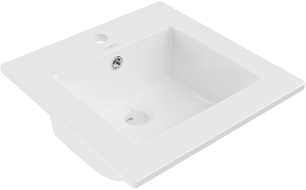 Mexen Atena umývadlo zapustené do dosky 41 x 41 cm, biele - 25014100