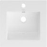 Mexen Atena umývadlo zapustené do dosky 41 x 41 cm, biele - 25014100