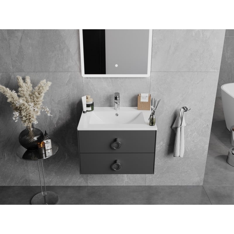 Mexen Atena umývadlo zapustené do dosky 61 x 46 cm, biele - 25016000