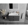 Mexen Atena vstavané umývadlo do dosky 71 x 46 cm, biele - 25017000