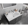 Mexen Atena vstavané umývadlo do dosky 71 x 46 cm, biele - 25017000