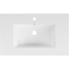 Mexen Atena vstavané umývadlo do dosky 76 x 46 cm, biele - 25017500