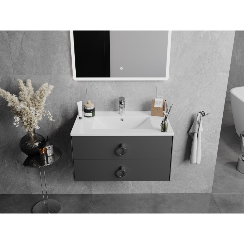Mexen Atena umývadlo zapustené do dosky 76 x 46 cm, biele - 25017500