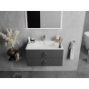Mexen Atena umývadlo zapustené do dosky 76 x 46 cm, biele - 25017500