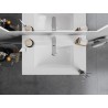 Mexen Atena umývadlo zapustené do dosky 76 x 46 cm, biele - 25017500