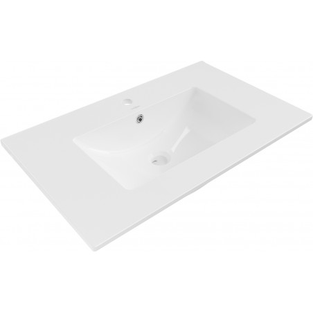 Mexen Atena umývadlo zapustené do dosky 76 x 46 cm, biele - 25017500