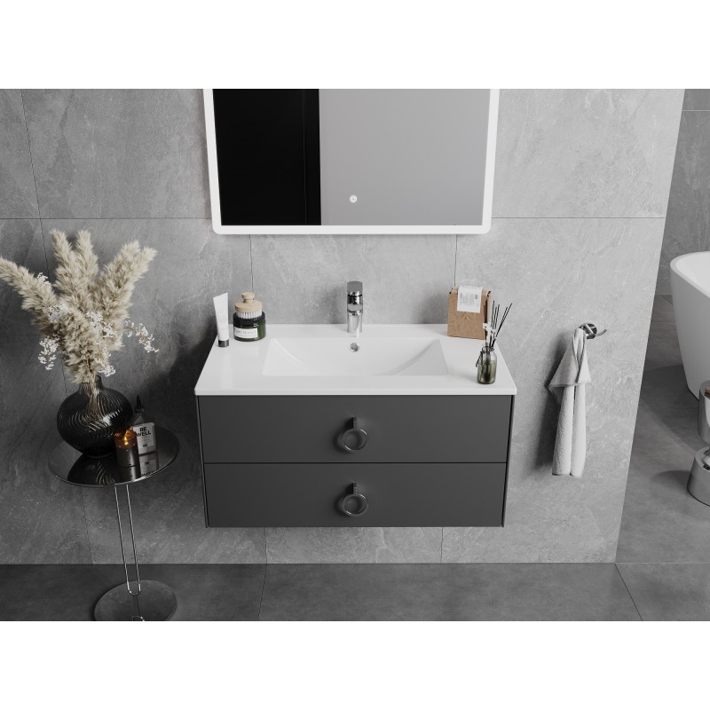 Mexen Atena zápustné umývadlo na dosku 80 x 46 cm, biele - 25018000