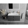 Mexen Atena umývadlo zapustené do dosky 80 x 46 cm, biele - 25018000