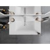 Mexen Atena umývadlo zapustené do dosky 80 x 46 cm, biele - 25018000