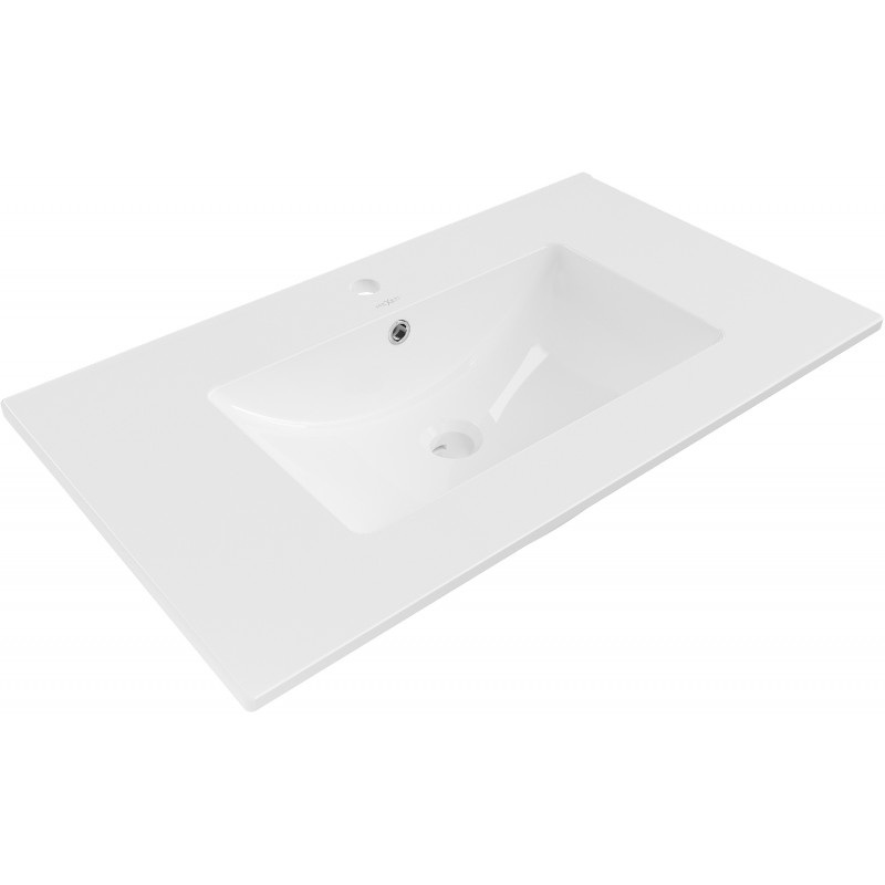 Mexen Atena zápustné umývadlo na dosku 80 x 46 cm, biele - 25018000