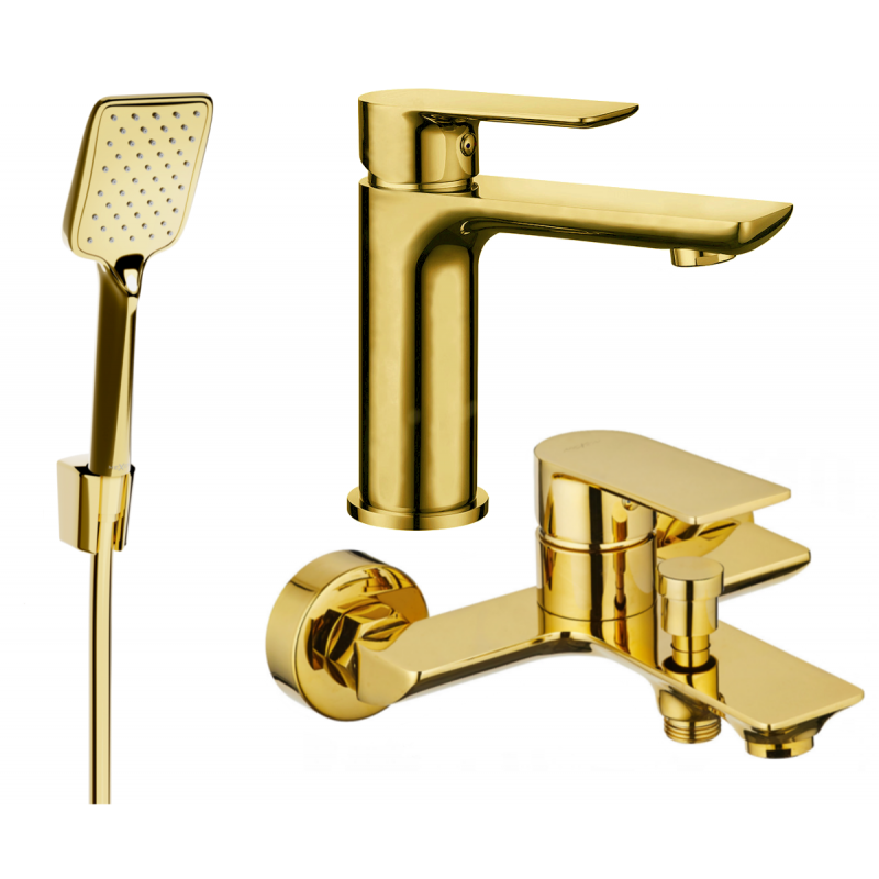 Mexen Alfa R62 vaňový set, zlatý - 745703R62-50