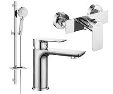 Mexen Alfa DQ40 sprchová sada, chróm - 745704DQ40-00