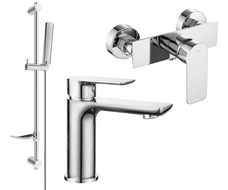 Mexen Alfa DF72 sprchová sada, chróm - 745704DF72-00