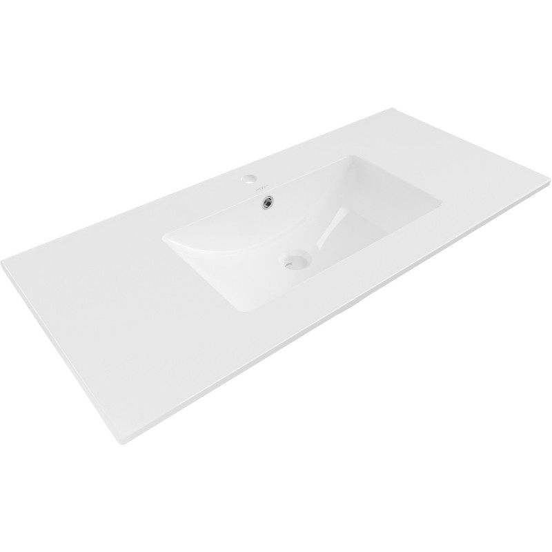 Mexen Atena zápustné umývadlo 101 x 46 cm, biela - 25011000