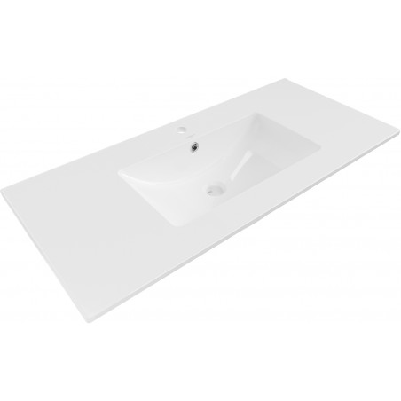Mexen Atena zápustné umývadlo 101 x 46 cm, biela - 25011000