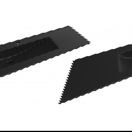 Mexen Atena zápustné umývadlo 100 x 46 cm, Čierna matná - 25011070