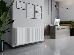 Mexen CVH30 Hygiene vykurovací panel 300 x 700 mm, spodné pripojenie, 611 W, biely - W630H-030-070-00