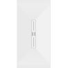 Mexen Toro sprchový kout SMC 150 x 70 cm, biely, kryt biely - 43107015-W