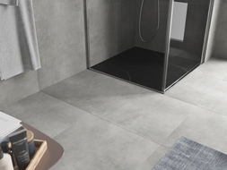 Mexen Hugo štvorcový sprchový kút SMC 80 x 80 cm, čierny kameň - 42758080