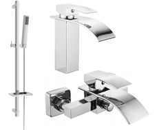 Mexen Aries DQ77 vaňový set, chróm - 744803DQ77-00