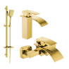 Mexen Aries DQ62 vaňový set, zlatý - 744803DQ62-50