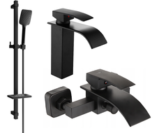 Mexen Aries DQ62 vaňový set, čierny - 744803DQ62-70