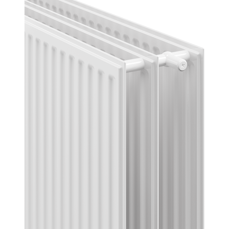 Mexen CH30 Hygienický radiátor doskový 300 x 1800 mm, bočné pripojenie, 1570 W, biely - W430H-030-180-00
